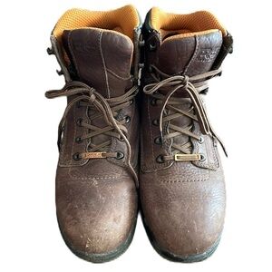 Timberland Pro series steel toe boots sz8